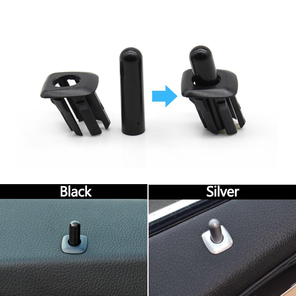 Car Door Lock Button Knob Door Latch Pin Screw Knob Cover For BMW 5 Series F10 F11 520i 523i 525i 528i 530i 535i 540i