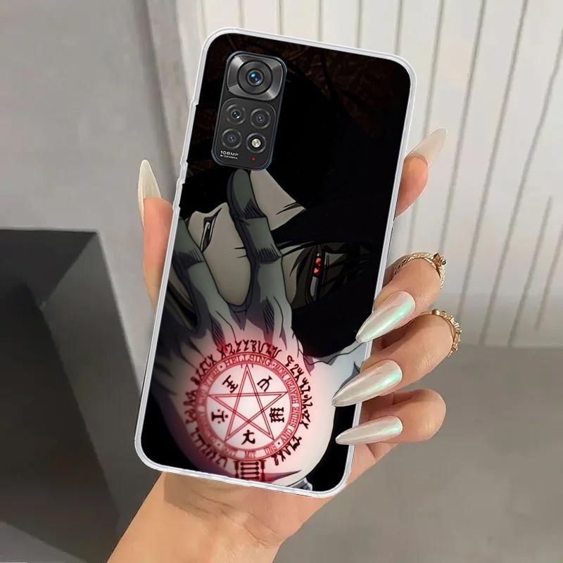 Fullmetal Alchemist Anime Handyhülle für Xiaomi Redmi Note 15 14 14S 13 12S 12 Pro 11S 11 Plus 11T 11E 10S Weiches Funda Druckschale