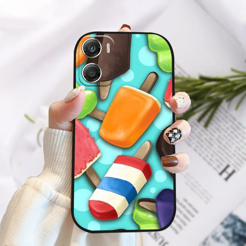 For Motorola Moto G06 /G06 Power Phone Case Stylish Painted Back Bumper For MotoG06 Power Cover Soft TPU Silicone Funda Coque