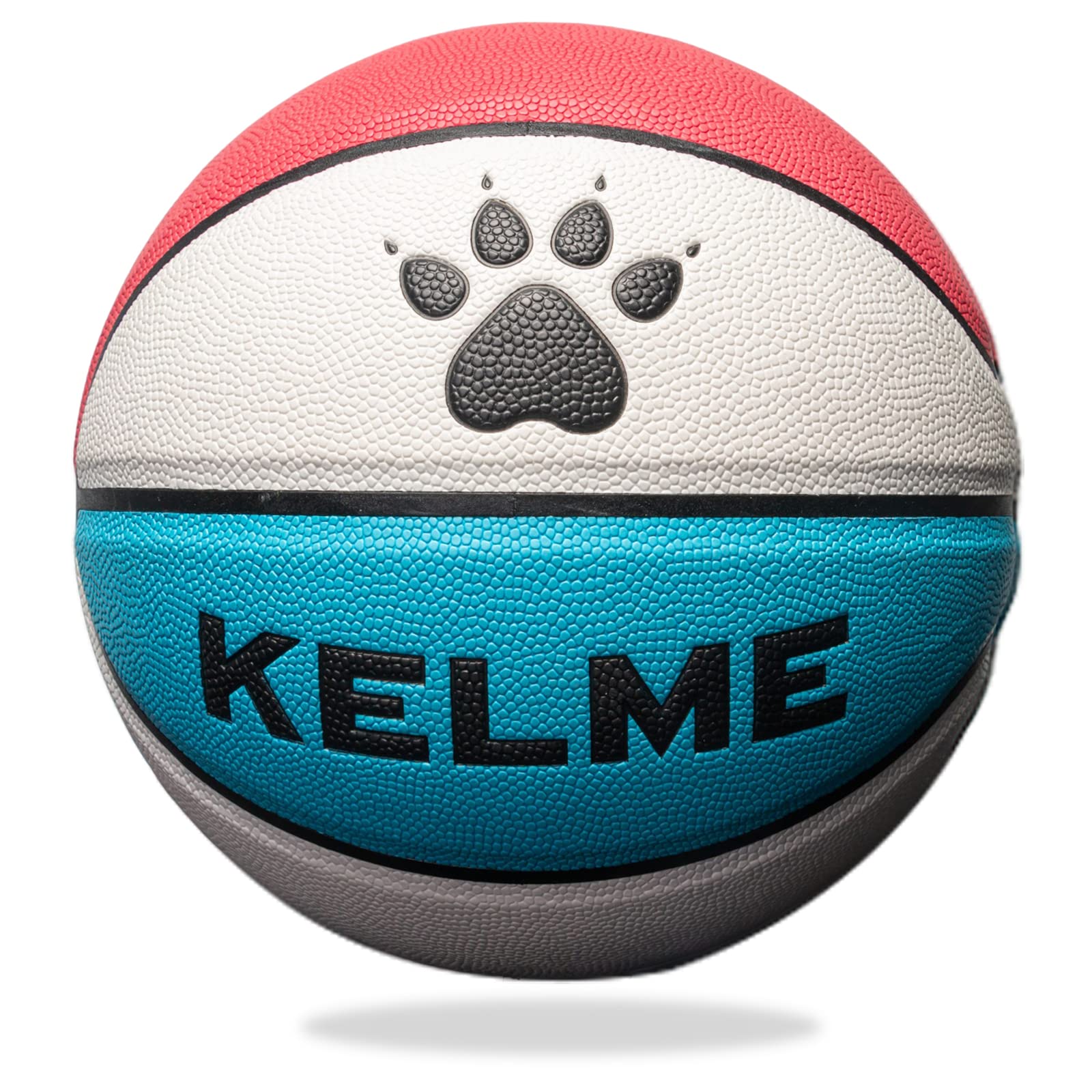 

KELME Basketballs, Size 7 and 5, Indoor/Outdoor Basketballs for Adults and Teens, PU Material, Durable (White, Blue, Red, Size 5)