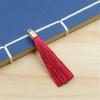 6Cm Small Metal Weight Cap Tassel Suizi Simple Bookmark Fan Decorative Suizi Handmade Tassel
