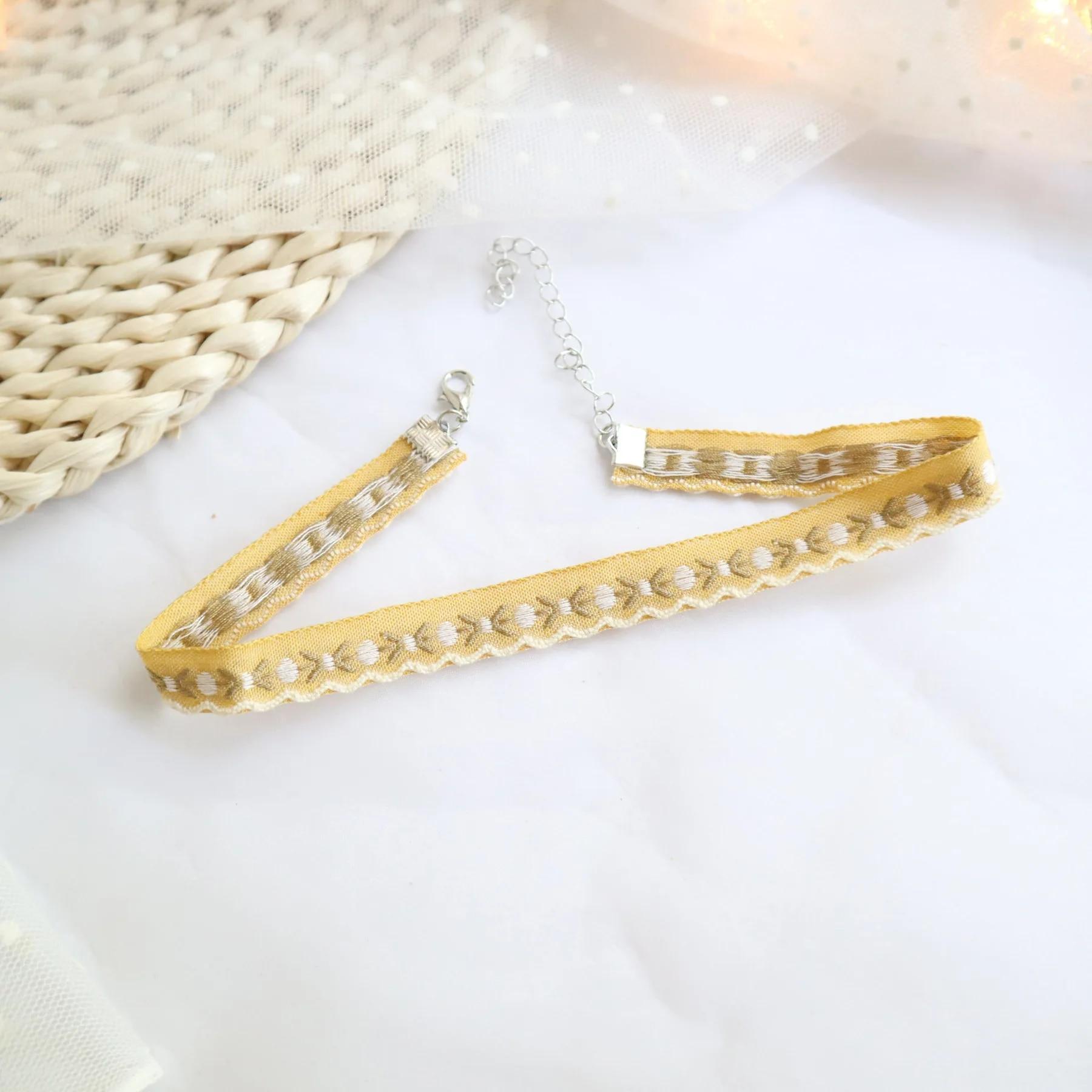 

Серия Sen, мягкие украшения для сестры, зеленое кольцо на шею для девочек, персиковое сердце, бант, цепочка на шею, колье, воротник, цепочка на ключицу, ожерелье