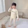 2025 Kids' Spring/Autumn Modal Cartoon Pajama Set: Lightweight & Loose Fit for Boys - Perfect for Home & Air Conditioning.