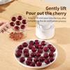 7-Hole Press Type Cherry Pitter Kitchen Core Remover Tool for Cherry and Jujube