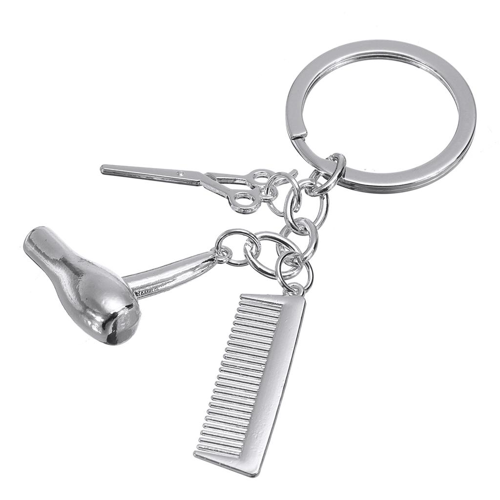 Buy Creative Silver Gold Stylist Hair Dryer Scissor Comb Hairdresser