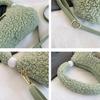 Plush Handbag Soft Warm Shoulder Bag Everyday Companion for Fashion Enthusiasts