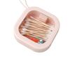 Hair Tie Organizer Portable Travel Qtip Holder Hair Accessories Storage Box Hair