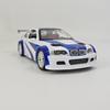 1:24 Simulation BMW M3 GTR E46 Legierung Auto Modell Dekoration Sammlung Tür Kann Öffnen Ton und Licht Servolenkung Rennsport Geschenk