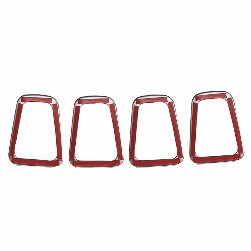 Carbon Fiber Style Trunk Hook Decorative Sticker for Volvo XC90 2015-2023 Interior Accessories