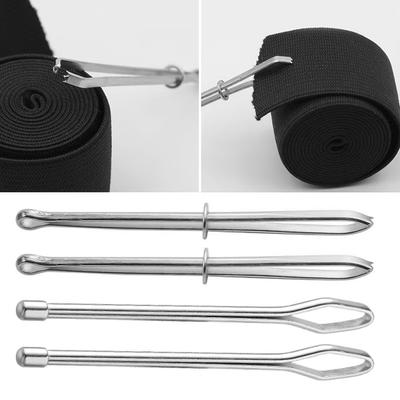 4/8 Pièces Ensemble d'Outils Passe-Cordon en Acier Inoxydable DIY Cordon Clips de Câblage Outil de Couture Facile Clip Passe-Cordon de Remplacement