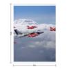 Final Vulcan Flight With The Red Arrows - 3 Throw Blanket Fashion Sofas Thin Loose anime Blankets