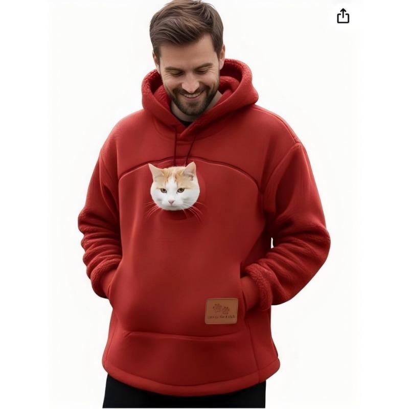 Fleece fleecový svetr pánský a dámský s kapucí volný ležérní teplý se stahovací šňůrkou