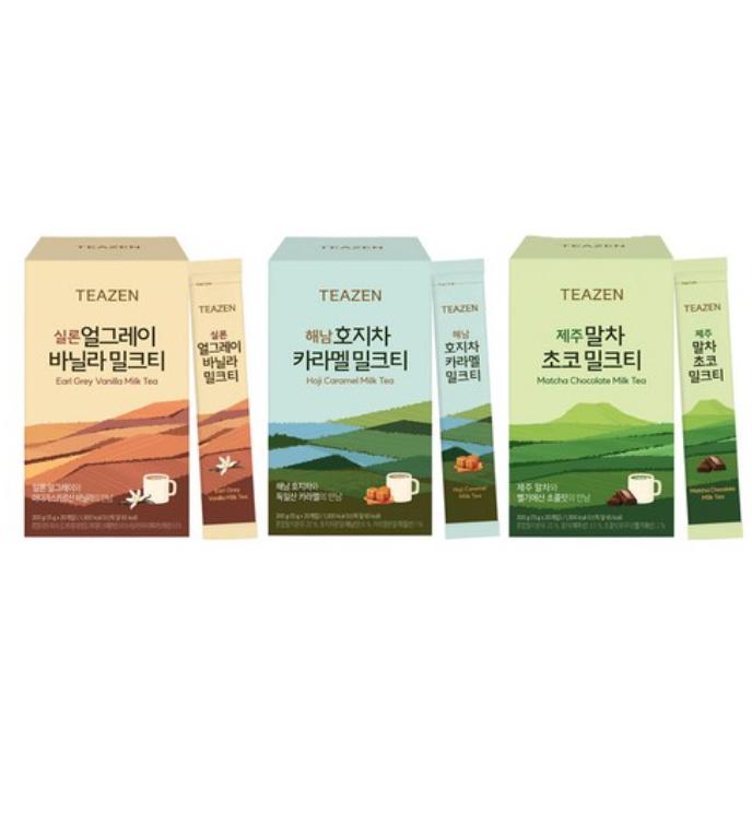 Teazen Ceylon Milk Tea 300g – Earl Grey Vanilla / Caramel / Chocolate