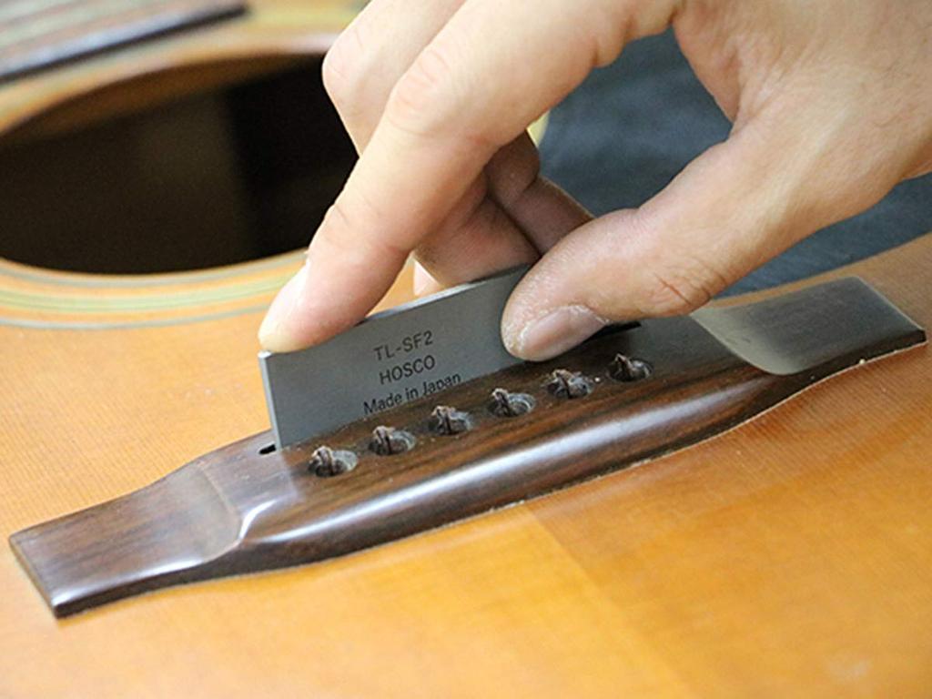 HOSCO Luthiers Tools Saddle Slot File, 2.5mm, TL-SF2.5