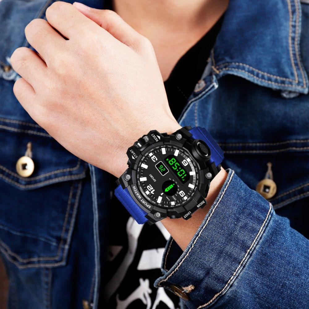 Multifunction Sports Watch Casual Wristwatches New Digital Watch  Student