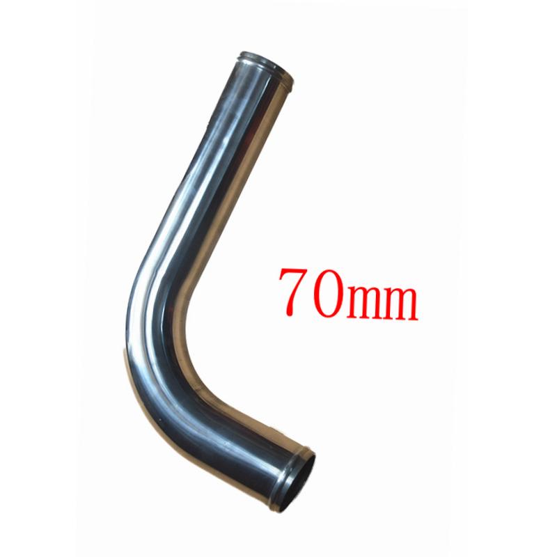 Universal L Type Aluminum Tube 63/70mm L Type 2/2.5inch Cold Air Intake Pipe for Racing Car Turbo High Flow 0/45/90/180 Degrees