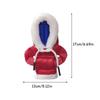 Christmas Car Gear Shift Knob Hat Cover - One-Piece Warm Dust Cover