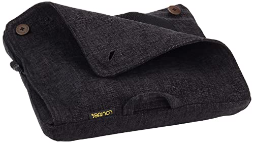 Atex Lourdes Double Massage Cushion, Pro, Black, AX-HCL338bk