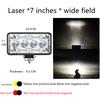 1X LED spotlight 12-80V strong light super bright spotlight reversing light  waterproof Fog light car truck general headlight