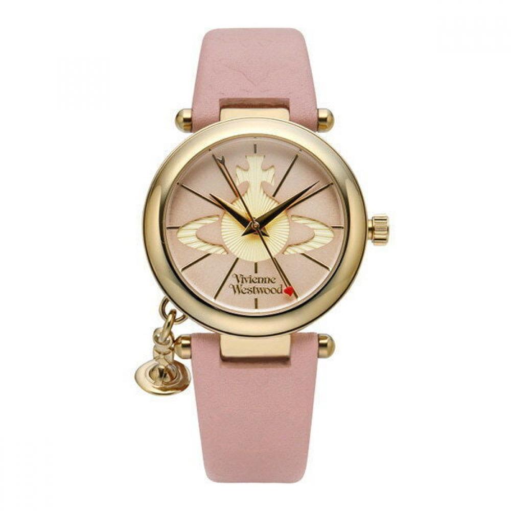 

Vivienne WeStwood Luxury Vv006pkpk женские кожаные часы VV006PKPK