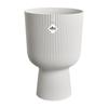 ELHO Pot de fleurs Vibes Fold Coupe - Blanc - Ø 29.5 x H 45 cm - Intérieur - 100% recyclé
