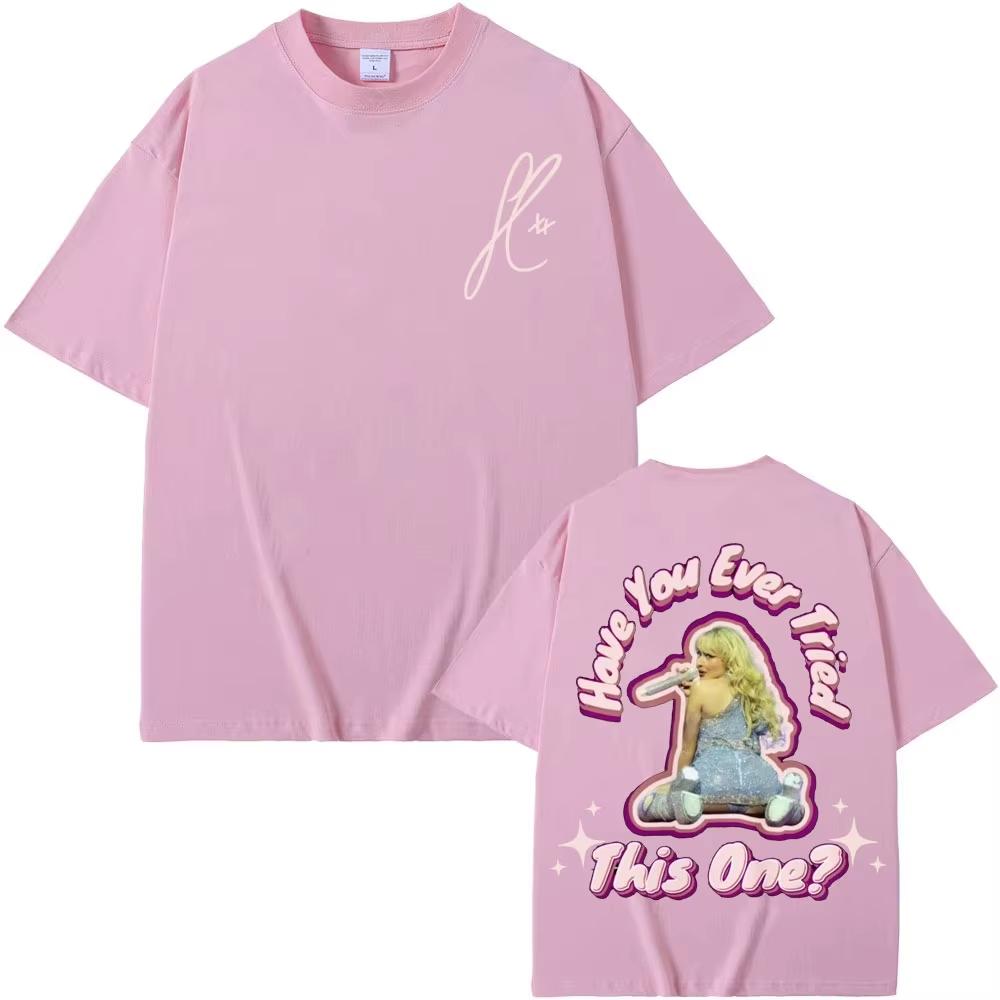 Sabrina Carpenter JunoHave You Ever Tried This One Graphic T Shirts Unisex Womens Clothing Fashion Aesthetic High Quality Tshirt