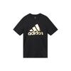 T Shirts Men's Black Crew Neck Moderate Straight Fit FN1735