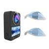 Shockproof Water Resistant PC Lens Guard Shield Suitable for Action Cameras Anti Reflection Protective Accessories 2pcs