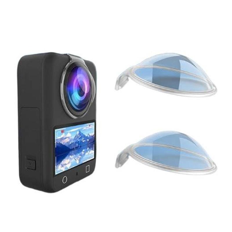 

Shockproof Water Resistant PC Lens Guard Shield Suitable for Action Cameras Anti Reflection Protective Accessories 2pcs 1