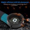 Efficient Drill Bit Sharpener Jig Multipurpose Grinding and Polishing Universal Angle Grinder Attachments with Gloves Screws