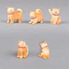 Micro  Landscape  Decoration Akita Dog-shaped Diy Succulent Creative Bonsai Resin Small Decoration