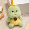 Cartoon Treasure Cute Animal Plush Toy Pig Capybara Dinosaur Otter Rabbit Panda Bag Pendant