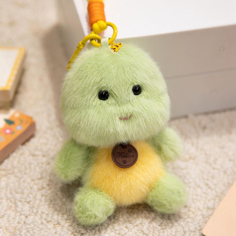 Cartoon Treasure Cute Animal Plush Toy Pig Capybara Dinosaur Otter Rabbit Panda Bag Pendant