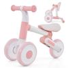 Goplus No-Pedal Tricycle, Baby Bike, Kids' Bike for Indoor Use, Toddlers, Babies, Girls, and Boys, Cute, Foldable, Quiet, Lightweight, Core Training,