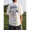 100 Cotton Printed Unisexs Pure Cotton Vintage Tshirt Simple Stylish And Comfortable Printed Casual Tshirt 0705