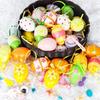 12/24 Pcs Kunststoff Ostern Hängende Ornamente für DIY Handwerk Party Favor Ostern Geschenk