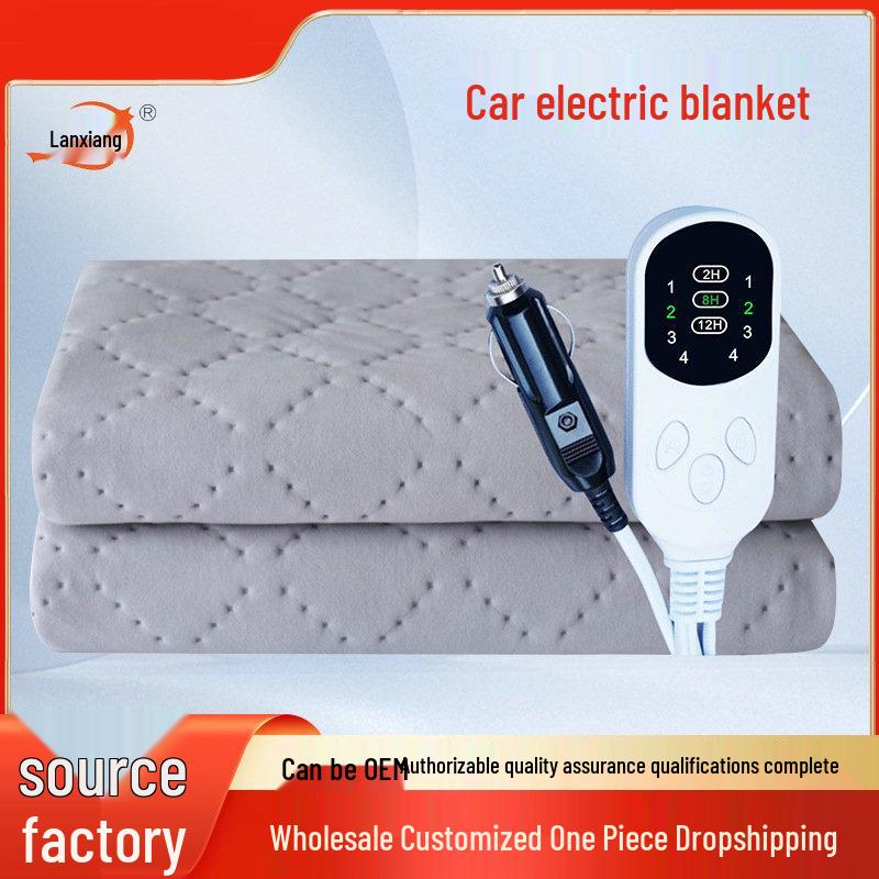 Car & Truck Electric Blanket - 12V/16V/24V Single & Double Heating Mattress Pad
