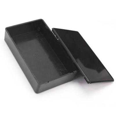 1/2 יחידות קופסאות פלסטיק ABS שחורות ל-DIY, קופסת פרויקט אלקטרוני, כיסוי עמיד למים, נרתיק למכשיר פרויקט