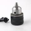 Electric Drill Power Tool Accessory: Hand-Tightened Locking Chuck with Round & Square Shank Compatibility