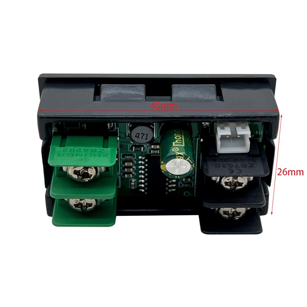 DC 0-200V 20A Digital Voltmeter 8in1 Multifunction Tester IPS LCD Voltage Current Power Energy Battery Electricity Test Meter
