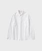 NONBLANK Oxford Crop Ls Shirt_White