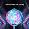 Universal Rgb Mini Phone Cooling Fan Usb Radiator Gaming Cooler Compatible for I Phone S Amsung X Iaomi R Edmi H Uawei Nova