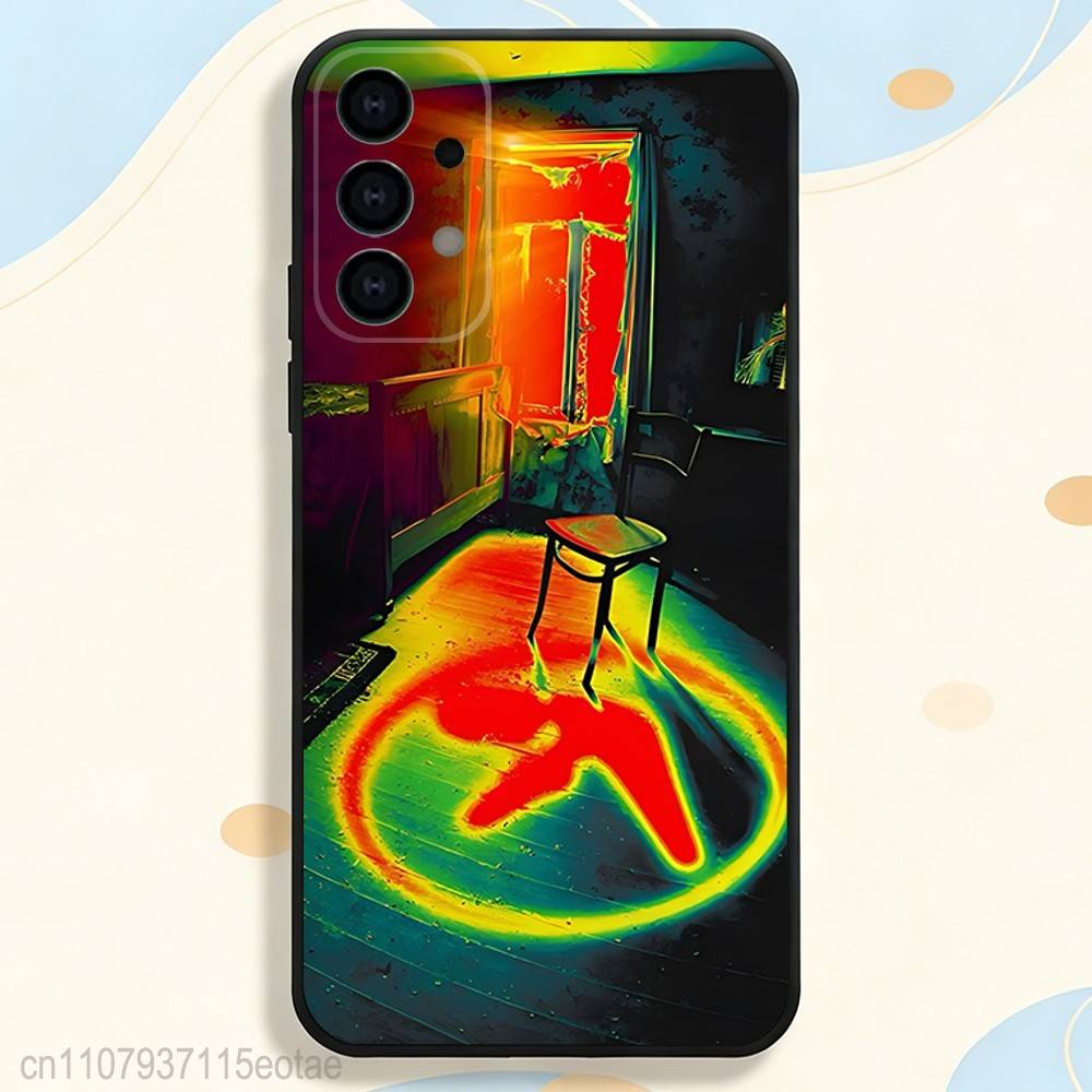 Aphex Twin Logo Art Cool Phone Case For Samsung S25,S26,S24,S21,S22,S23,S30,Ultra,S20,Plus,Fe,Lite,5G Black Cover