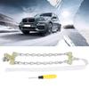 165   195mm Corrente de Aço Antiderrapante para Pneu Neve Lama Carro Segurança Cinto de Pneu para Carro Caminhão SUV