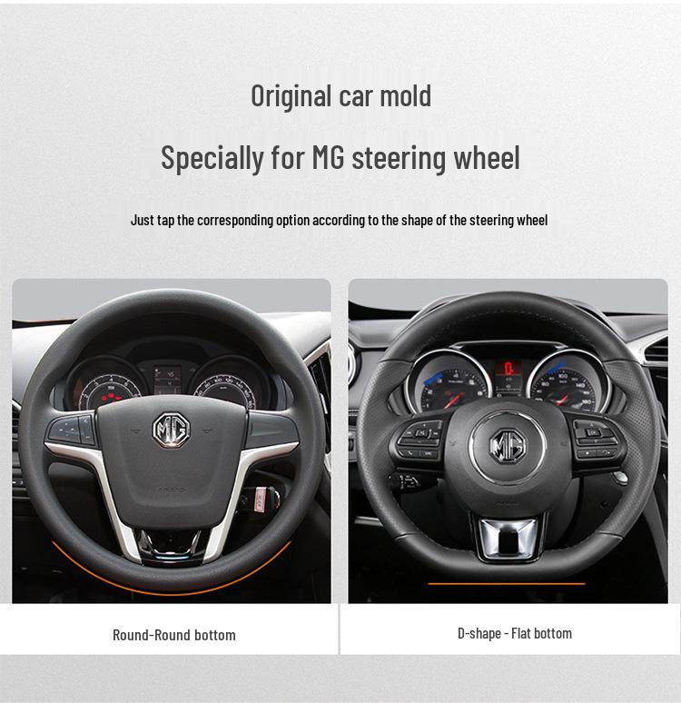 Echte Lederlenkradabdeckung für MG5 Scorpio, 6pro, ZS, HS, One, MG3, Roewe