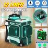 IP54 12 Lines 3D Self Leveling Laser Level Green/Blue Light 360 Degree Rotary New