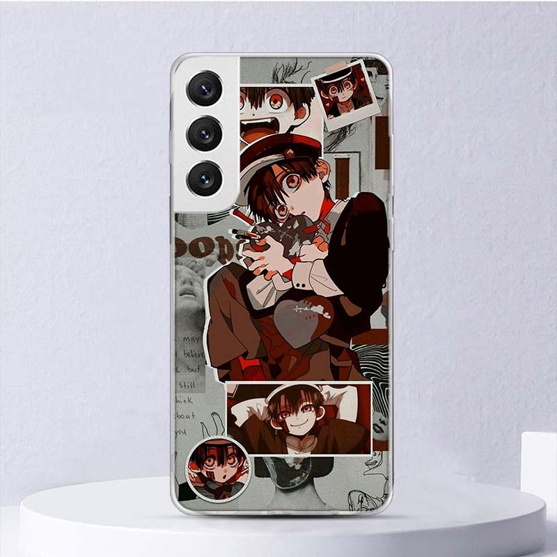 Anime Toilet Bound Hanako Kun Soft Case For Samsung Galaxy M12 M21 M30S M31 M32 M51 M52 Phone Cover Note 8 9 10 + 20 Ultra J4 J6