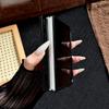 Für iPhone Duo Fold Hülle Luxus PU-Leder hautfreundlich Magnetische Schutz-Rückseite MagSafe Kabelloses Laden Handyhülle