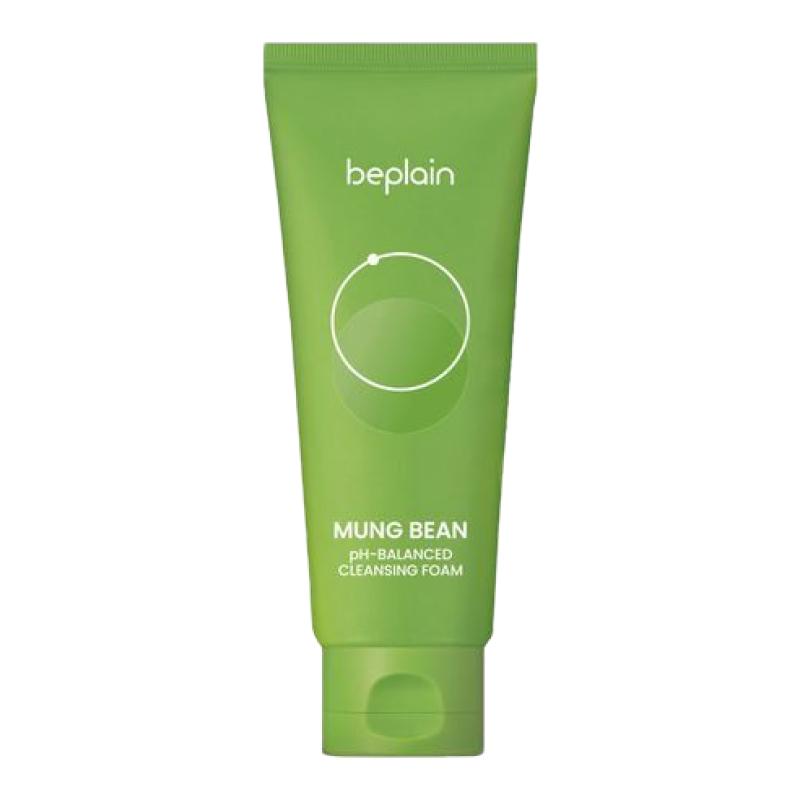 beplain Mung Bean Low pH Cleansing Foam Gentle & Hydrating Facial Cleanser 160ml