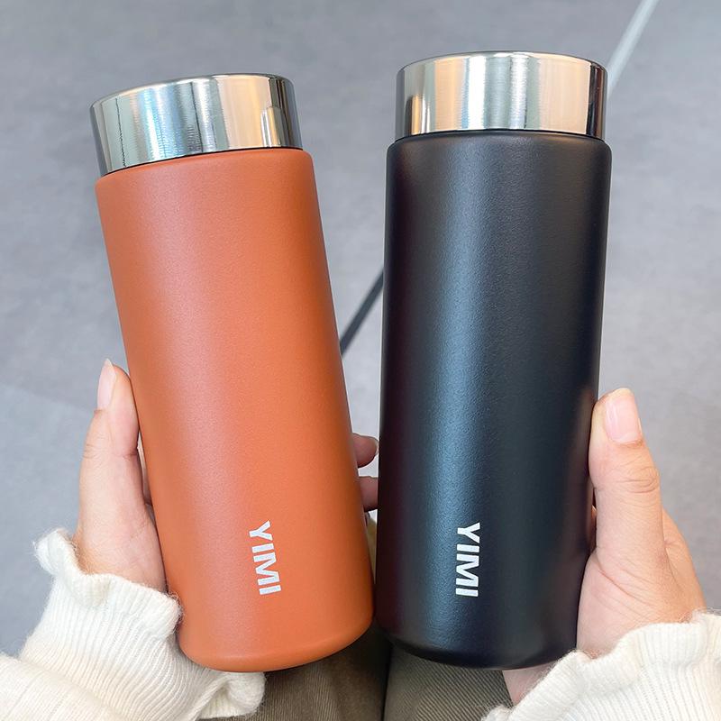 YIMI Mini Thermos - 316 Stainless Steel, Cute Portable Water Cup, Ideal Small Business Gift or Festival Supply.